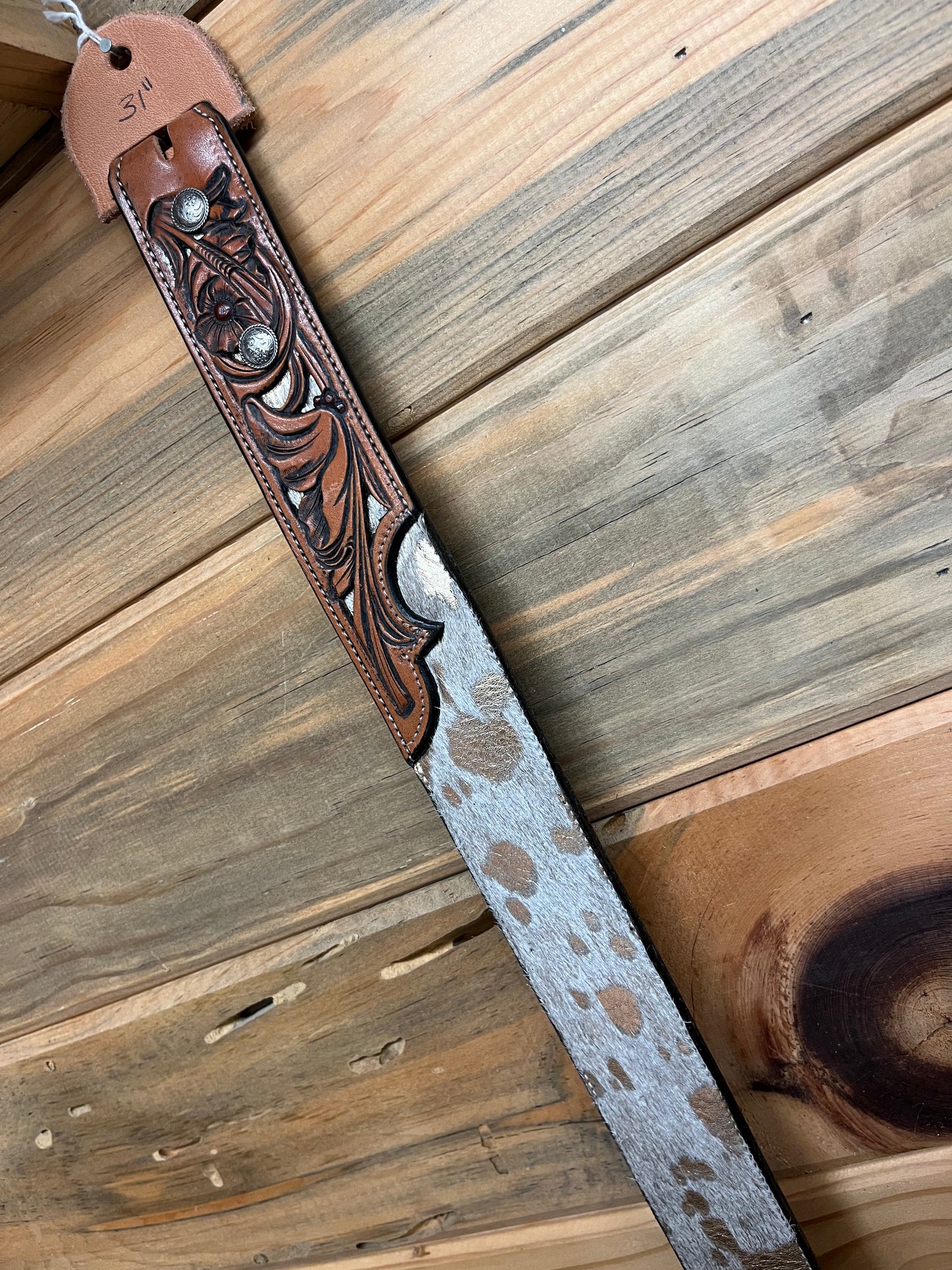 Three piece belt