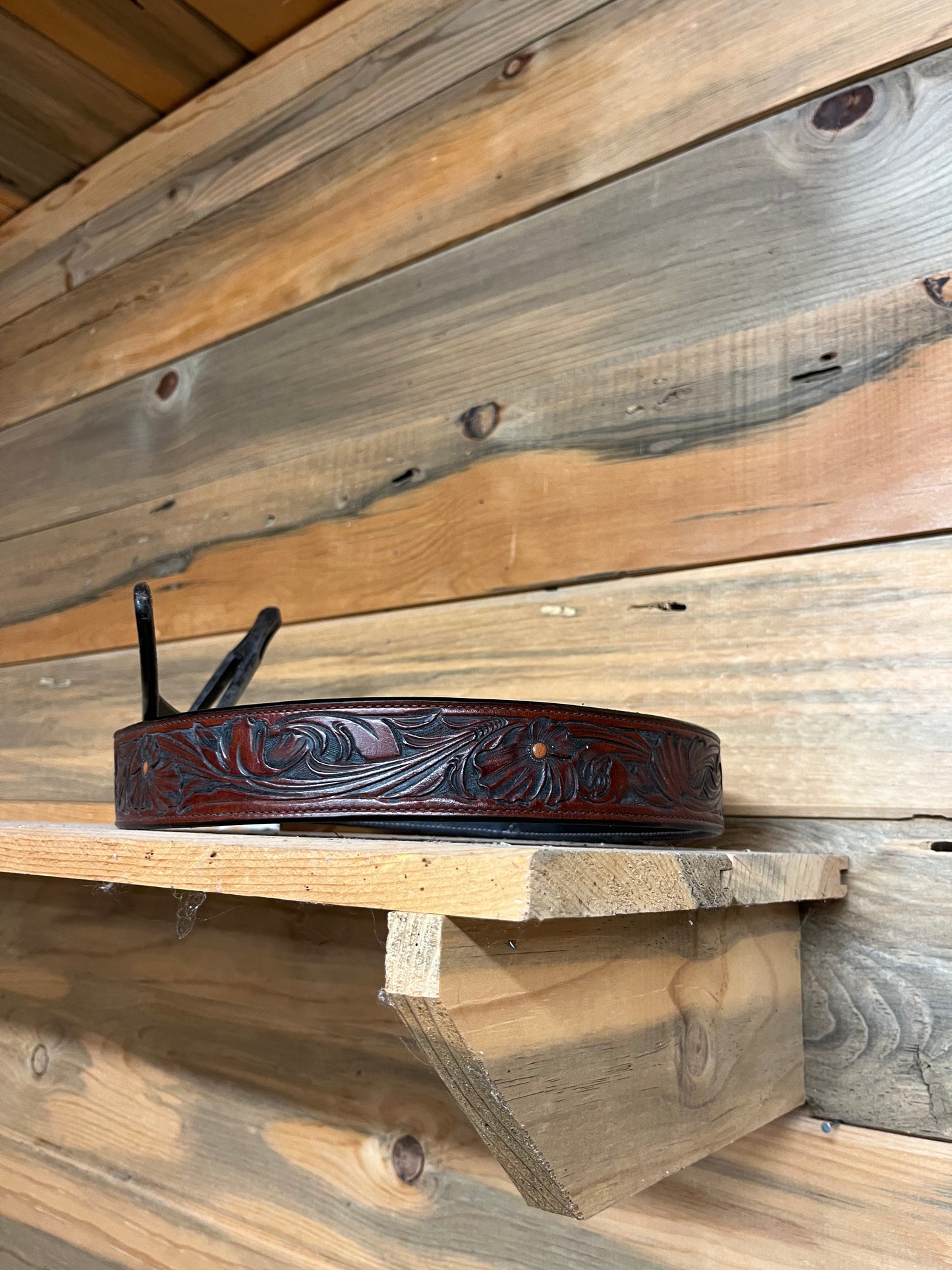 Reverse 3 piece belt