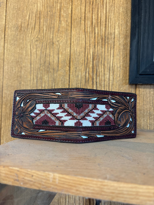 Beaded money clip