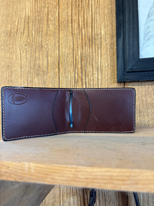 Beaded money clip
